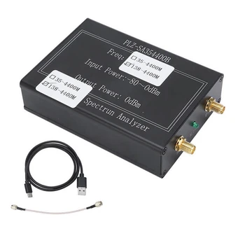 1 шт Портативный анализатор спектра частоты 138-4400 МГц, 4-режимный ручной анализатор спектра