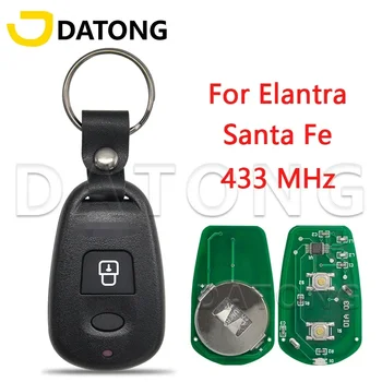 Datong Wolrd Автомобильный Ключ с Дистанционным Управлением Для Hyundai Elantra Santa Fe 1999 2000 2001 2002 2003 FCC OSLOKA-510T 433 МГц Бесключевой Вход