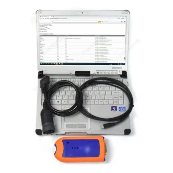 EDL V2 с ноутбуком C2 V5.3 AG Edl v2 диагностический инструмент Для вилочного погрузчика в сельском хозяйстве, Строительстве и лесном хозяйстве Диагностический сканер