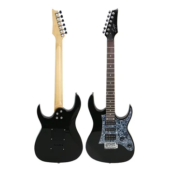 KG-20 Горячая распродажа OEM-бас-гитары с пользовательским логотипом, 6-струнные акустические электрогитары высокого класса из кленового дерева