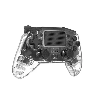 LinYuvo KP01 Pro Беспроводной Джойстик Bluetooth Прозрачного цвета С Двойным двигателем Turbo Для Контроллера PlayStation 4, Джойстика и Геймпада