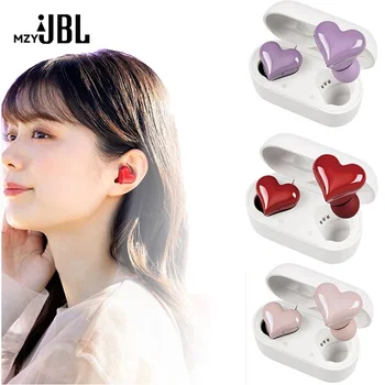 MZYJBL Беспроводные Bluetooth сердечные наушники-вкладыши HeartBuds Наушники с шумоподавлением Высококачественная Женская гарнитура для девочки в подарок