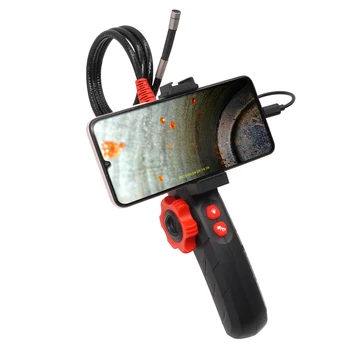 QBH автомобильный диагностический инструмент USB-эндоскоп для осмотра двигателя Android ios подводный змеиный зонд промышленный бороскоп
