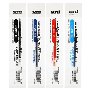 UNI UMR-83 Заправка для ручек 0,38 ММ Черный Красный Синий Черный для UMN-138