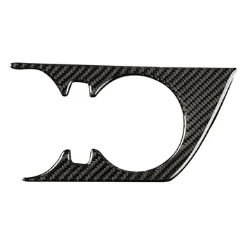 Автомобильный держатель стакана воды из углеродного волокна, накладка, наклейка для Chevrolet Camaro 2016-2019