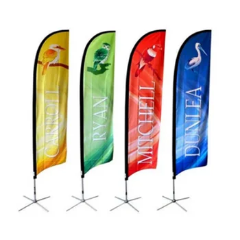 Баннер из перьев, изготовленный на заказ открытый пляжный флаг, высококачественный пляжный флаг, с принтом на открытом воздухе, продвижение бизнеса