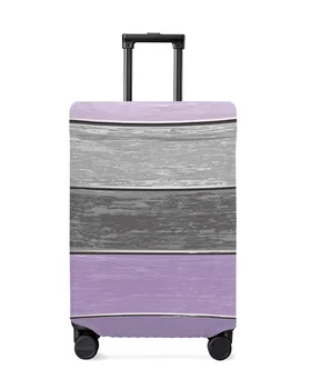 Винтажная ферма из фиолетового дерева, защитный чехол для багажа для путешествий, аксессуары для путешествий, чемодан, Эластичный Пылезащитный чехол, защитный рукав