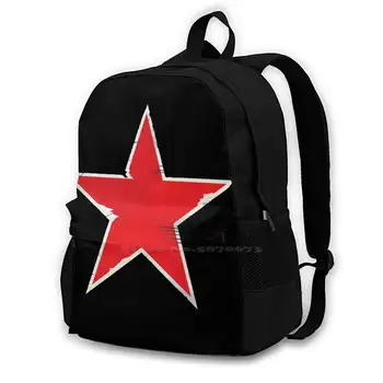 Винтажный рюкзак с 3D принтом Red Star Of The Ussr, повседневная сумка, СССР, Красная Звезда, Redstar, холодная война, коммунизм, Советская Армия, Россия