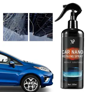 Высокоглянцевое Керамическое Покрытие Автомобиля Краска Для Ухода За Авто Воском Fast Fine Scratch Аксессуары Для Ремонта Автомобилей Nano Spray 300 мл