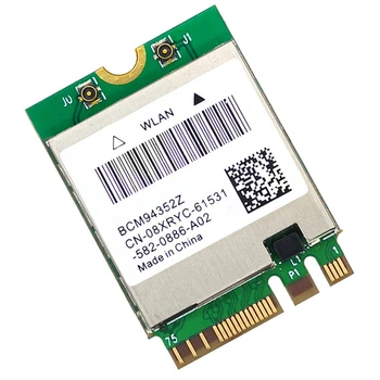 Двухдиапазонный Беспроводной BCM94352Z WIFI Карта NGFF M.2 Беспроводная карта 1200 Мбит/с Bluetooth4.0 NGFF 802.11Ac Wlan Адаптер DW1560