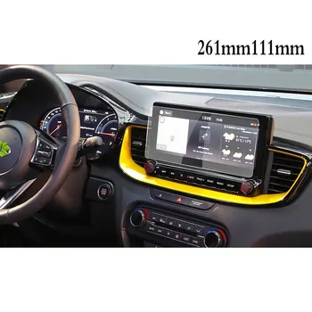 Для Ceed X 2019 2020 10,25-дюймовый автомобильный навигатор с сенсорным центральным экраном, Аксессуары для авто Интерьера, пленка из закаленного стекла