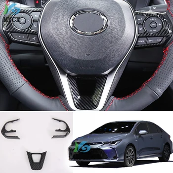 Для Toyota Седан Corolla E210 Prestige Altis 2019 2020 Украшение Рулевого колеса автомобиля Отделка салона Аксессуары ABS