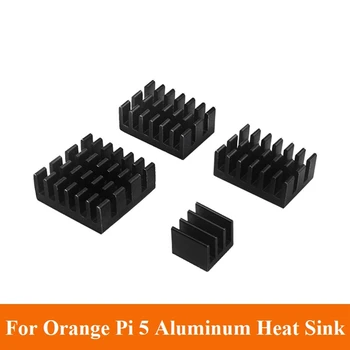 Для радиатора материнской платы Orange Pi 5 Плата разработки 5-го поколения, охлаждающий радиатор теплопроводности с клеем