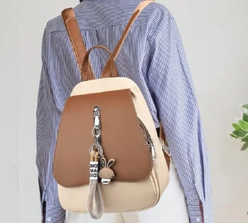 Женский Новый Модный Корейский Элегантный дизайн, Высококачественный Кожаный рюкзак большой емкости, повседневные дорожные сумки через плечо, школьная сумка, сумки-тотализаторы