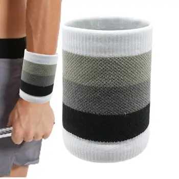 Защитные повязки на запястья, спортивные баскетбольные повязки, защитные повязки для футбола, теннисные спортивные повязки