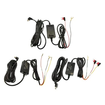 Кабель питания записывающего устройства автомобиля, кабель питания автомобильного видеорегистратора, 12 ~ 30 В 2A, легкий вес