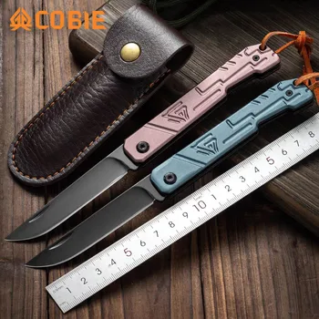 Карманный нож Cobie из нержавеющей стали, сверхбыстрый Портативный складной нож высокой твердости, домашний фруктовый нож для переноски H9195