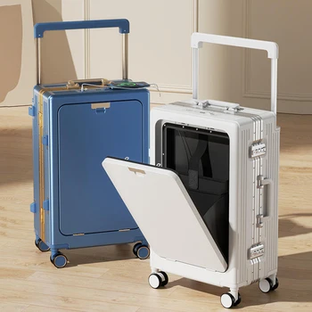 Кейс для тележки, открытый багаж спереди, Многофункциональный посадочный чемодан, 20 