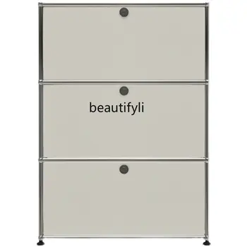 Комплектный шкаф для маленькой квартиры в скандинавском стиле, комбинированный шкаф для гостиной, тумба для телевизора, прикроватный столик