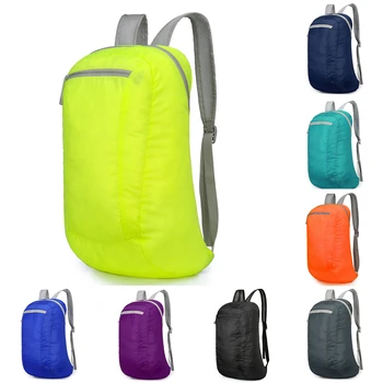 Легкий упаковываемый рюкзак, складной рюкзак для улицы, дорожный рюкзак, спортивная сумка для мужчин и женщин
