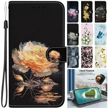Магнитный Флип-чехол-бумажник для Samsung A03 SM-A035F, чехлы для Samsung Galaxy A03 A03 Core A03s A02 A02s XCover 5, Окрашенный чехол