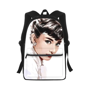 Мужской женский рюкзак с 3D принтом, модная студенческая школьная сумка, рюкзак для ноутбука, детская дорожная сумка через плечо.