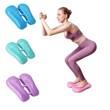 Надувной массаж-качалка для ног Йога для похудения Талии Женская доска для фитнеса Бодибилдинг Шейпинг Коврик для фитнеса