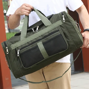 Новая сумка для хранения большой емкости, дорожная сумка на открытом воздухе, черная Армейская зеленая Водонепроницаемая портативная сумка, дорожная сумка, женская сумка, мягкая