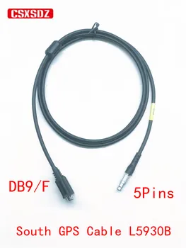 НОВЫЙ ЮЖНЫЙ кабель для передачи данных GNSS GPS RTK L5930B с 5 контактами к DB9/F