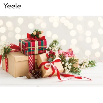 Рождественский подарок от Yeele Световое боке для фотосессии, фон для фотосъемки, декоративные фоны для фотостудии