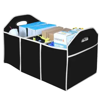 Складной Ящик-органайзер для багажника, Органайзер для хранения инструментов Большой емкости, Автомобильная сумка для хранения, водонепроницаемый Ящик для хранения на случай непредвиденных обстоятельств из ткани Оксфорд