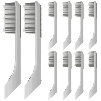 Совместим со сменными головками для электрической зубной щетки Quip, для электрической зубной щетки Quip, 10 упаковок