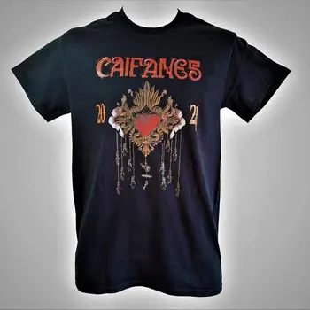 Черная футболка мексиканской рок-группы Caifanes DA10769