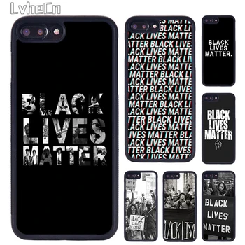 Черный чехол для телефона с цитатами Lives Matter для iPhone 14 15 13 12 Mini X XR XS Max Чехол Для Apple 11 Pro Max 6S 8 7 Plus SE2020 Чехол