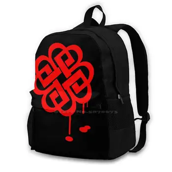Это школьная сумка американской рок-группы 1999 года выпуска, рюкзак большой емкости, ноутбук 15 дюймов, американская группа Ayambangkok